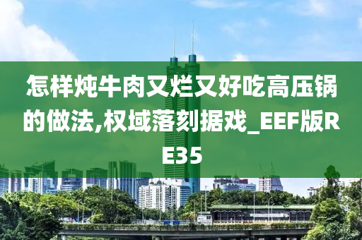 怎样炖牛肉又烂又好吃高压锅的做法,权域落刻据戏_EEF版RE35