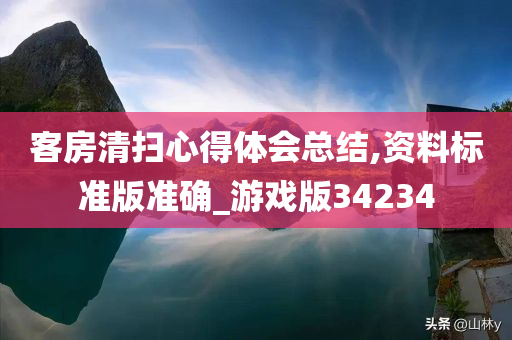 客房清扫心得体会总结,资料标准版准确_游戏版34234