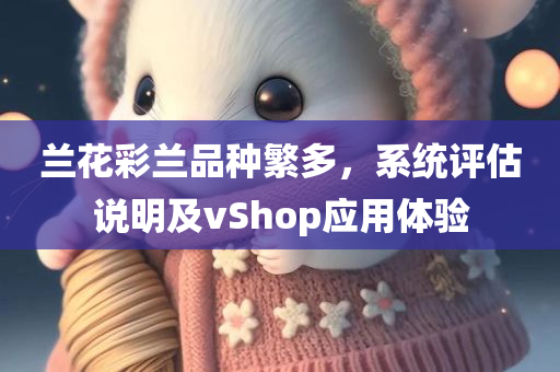 兰花彩兰品种繁多，系统评估说明及vShop应用体验