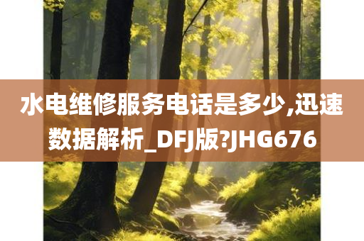 水电维修服务电话是多少,迅速数据解析_DFJ版?JHG676