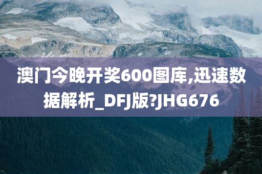 澳门今晚开奖600图库,迅速数据解析_DFJ版?JHG676