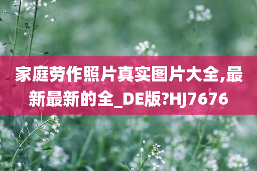 家庭劳作照片真实图片大全,最新最新的全_DE版?HJ7676