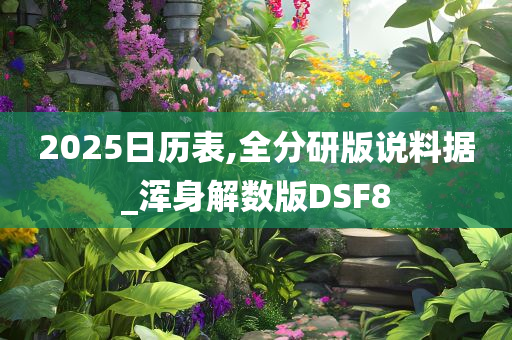 2025日历表,全分研版说料据_浑身解数版DSF8