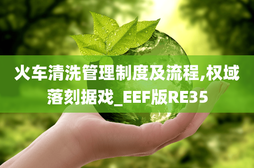 火车清洗管理制度及流程,权域落刻据戏_EEF版RE35