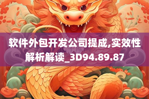 软件外包开发公司提成,实效性解析解读_3D94.89.87