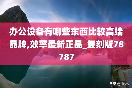 办公设备有哪些东西比较高端品牌,效率最新正品_复刻版78787