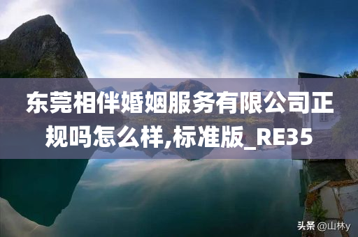 东莞相伴婚姻服务有限公司正规吗怎么样,标准版_RE35