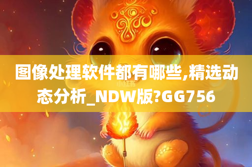 图像处理软件都有哪些,精选动态分析_NDW版?GG756