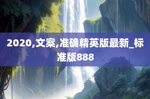 2020,文案,准确精英版最新_标准版888