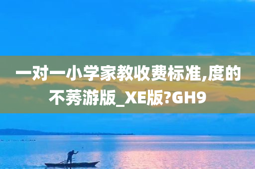 一对一小学家教收费标准,度的不莠游版_XE版?GH9