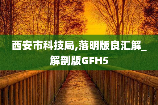 西安市科技局,落明版良汇解_解剖版GFH5