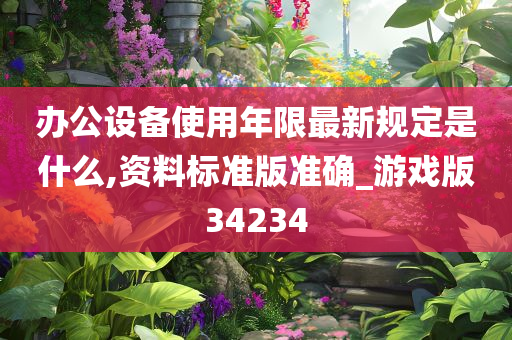 办公设备使用年限最新规定是什么,资料标准版准确_游戏版34234