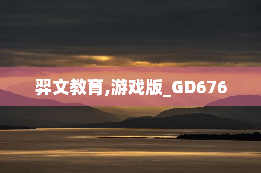 羿文教育,游戏版_GD676