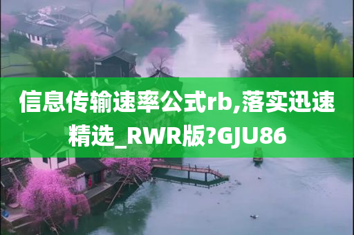 信息传输速率公式rb,落实迅速精选_RWR版?GJU86