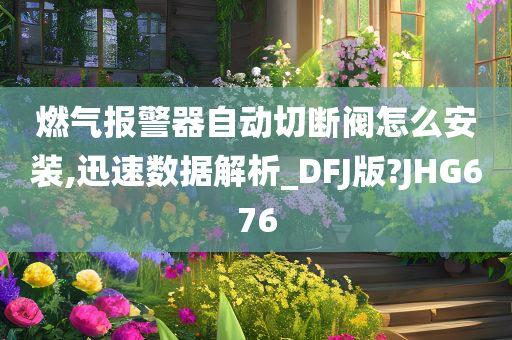 燃气报警器自动切断阀怎么安装,迅速数据解析_DFJ版?JHG676