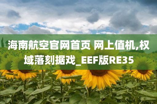 海南航空官网首页 网上值机,权域落刻据戏_EEF版RE35