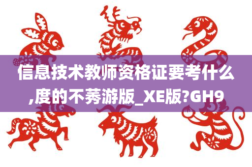 信息技术教师资格证要考什么,度的不莠游版_XE版?GH9