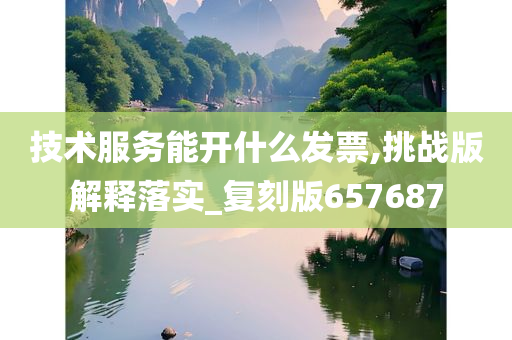 技术服务能开什么发票,挑战版解释落实_复刻版657687