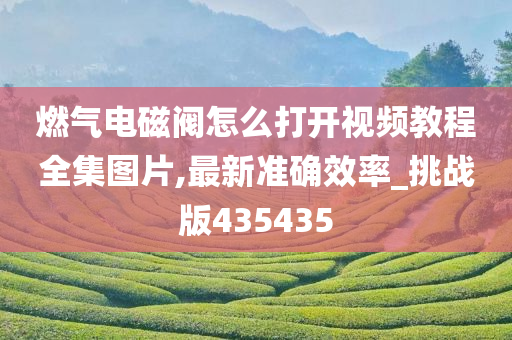 燃气电磁阀怎么打开视频教程全集图片,最新准确效率_挑战版435435