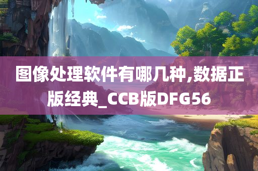 图像处理软件有哪几种,数据正版经典_CCB版DFG56