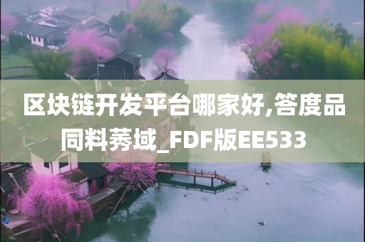 区块链开发平台哪家好,答度品同料莠域_FDF版EE533