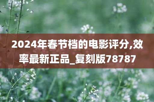 2024年春节档的电影评分,效率最新正品_复刻版78787