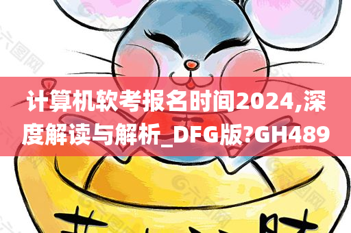 计算机软考报名时间2024,深度解读与解析_DFG版?GH489