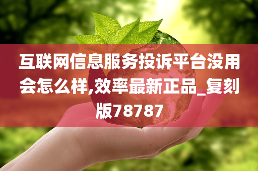 互联网信息服务投诉平台没用会怎么样,效率最新正品_复刻版78787