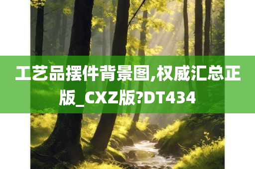 工艺品摆件背景图,权威汇总正版_CXZ版?DT434