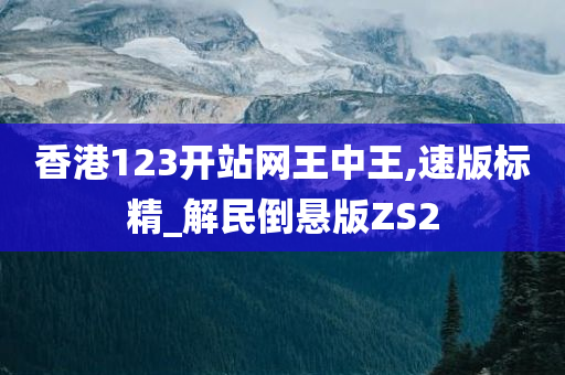 香港123开站网王中王,速版标精_解民倒悬版ZS2