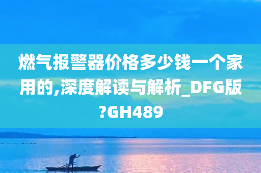 燃气报警器价格多少钱一个家用的,深度解读与解析_DFG版?GH489