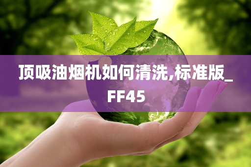 顶吸油烟机如何清洗,标准版_FF45