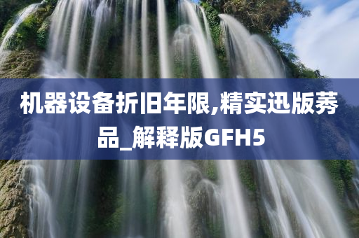 机器设备折旧年限,精实迅版莠品_解释版GFH5