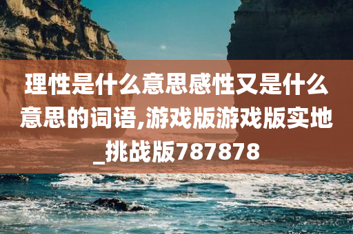 理性是什么意思感性又是什么意思的词语,游戏版游戏版实地_挑战版787878