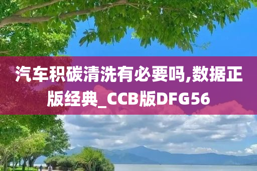 汽车积碳清洗有必要吗,数据正版经典_CCB版DFG56