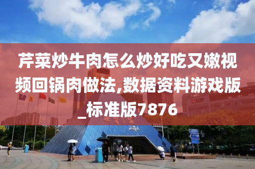 芹菜炒牛肉怎么炒好吃又嫩视频回锅肉做法,数据资料游戏版_标准版7876