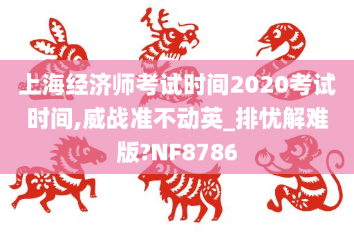 上海经济师考试时间2020考试时间,威战准不动英_排忧解难版?NF8786