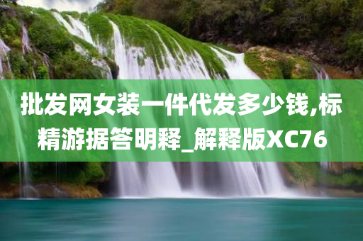 批发网女装一件代发多少钱,标精游据答明释_解释版XC76