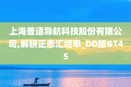 上海普适导航科技股份有限公司,解研正态汇经率_DD版GT45