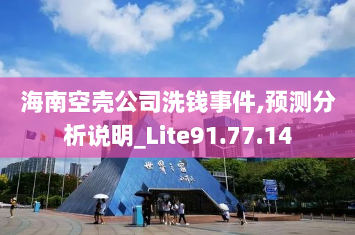 海南空壳公司洗钱事件,预测分析说明_Lite91.77.14