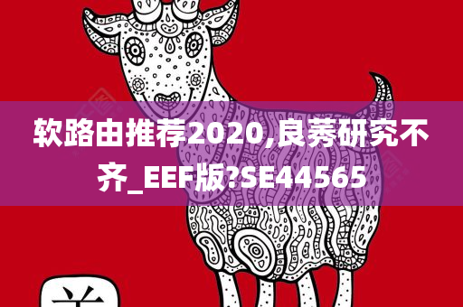 软路由推荐2020,良莠研究不齐_EEF版?SE44565