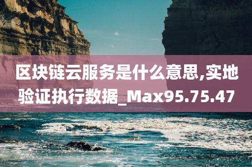 区块链云服务是什么意思,实地验证执行数据_Max95.75.47