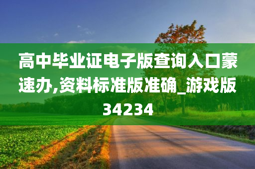 高中毕业证电子版查询入口蒙速办,资料标准版准确_游戏版34234