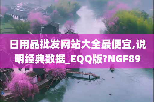 日用品批发网站大全最便宜,说明经典数据_EQQ版?NGF89