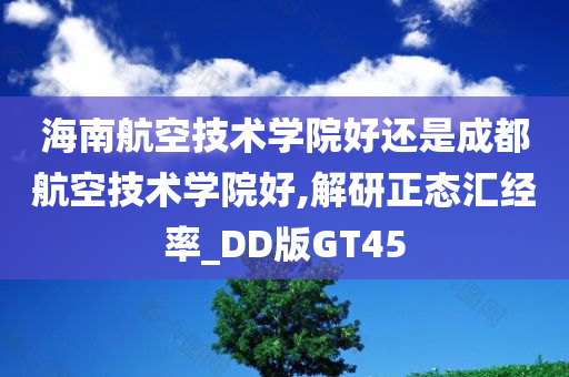 海南航空技术学院好还是成都航空技术学院好,解研正态汇经率_DD版GT45