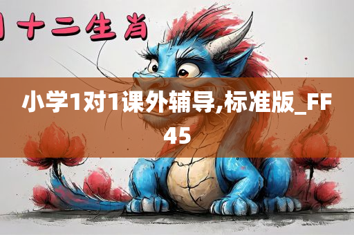 小学1对1课外辅导,标准版_FF45