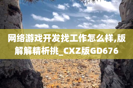 网络游戏开发找工作怎么样,版解解精析挑_CXZ版GD676