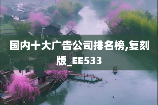 国内十大广告公司排名榜,复刻版_EE533