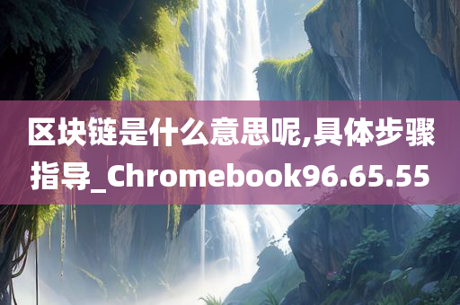 区块链是什么意思呢,具体步骤指导_Chromebook96.65.55