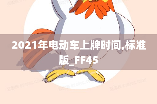 2021年电动车上牌时间,标准版_FF45